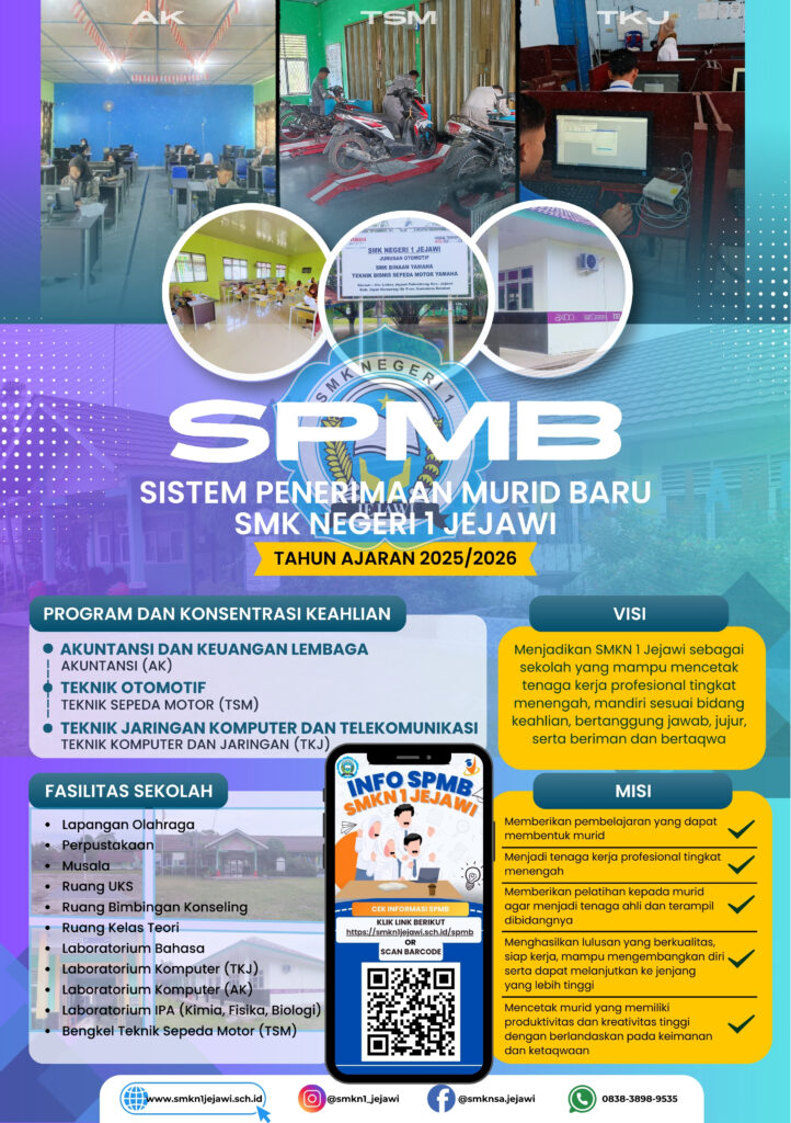 SPMB SMKN 1 JEJAWI#1